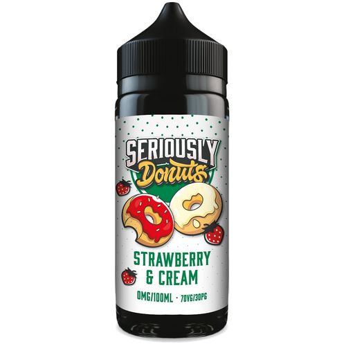 Strawberry & Cream by Seriously Donuts - 100ml Shortfill