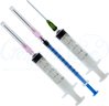 Blunt needle e-liquid syringe