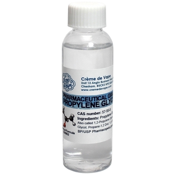 Propylene Glycol (PG) 100ml Creme de Vape Propylene Glycol (PG) 100ml Creme de Vape
