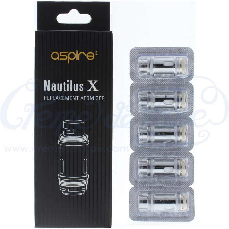 Aspire Nautilus X Heads - 5pk - Creme de Vape