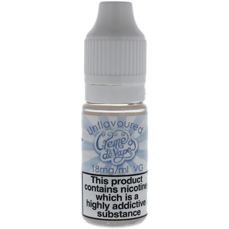 Crème de Vape Flavourless Nicotine Mixing Liquid
