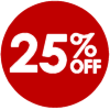 25% off