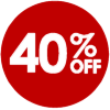 40% off