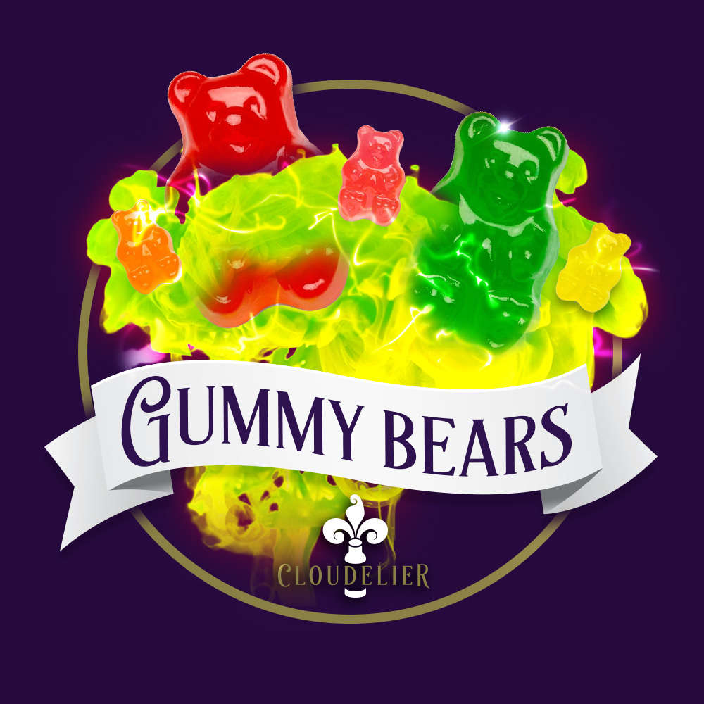 Cloudelier Gummy Bears Eliquid 10ml Creme de Vape