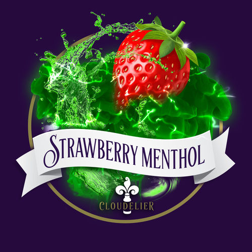 Strawberry Menthol by Cloudelier - 10ml