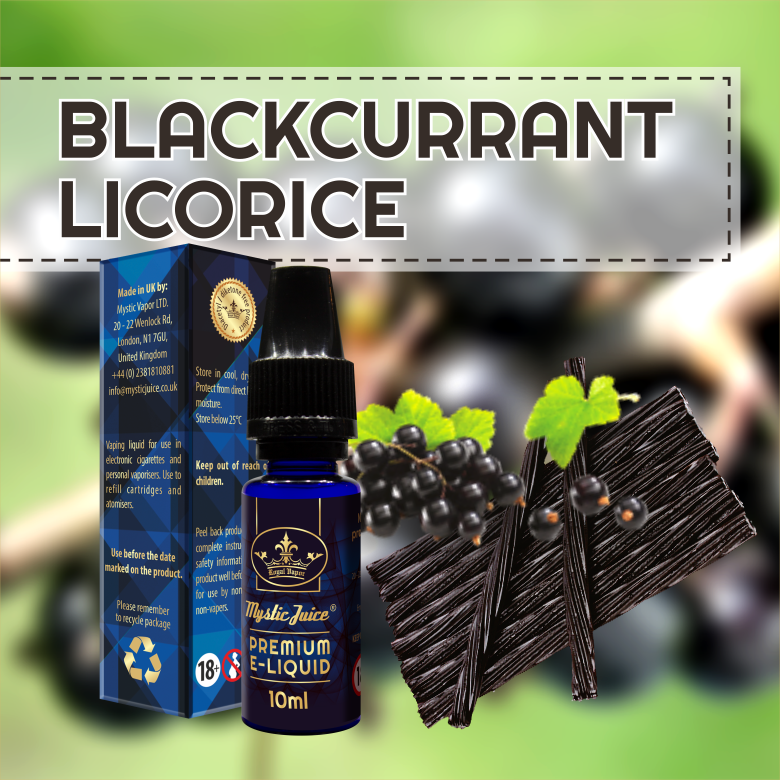 black licorice vape juice Blackcurrant by Mystic Voopoo Argus G3 Flavor:Tiger's Blood (Trippie Redd) Flume Pebble Mango Icy