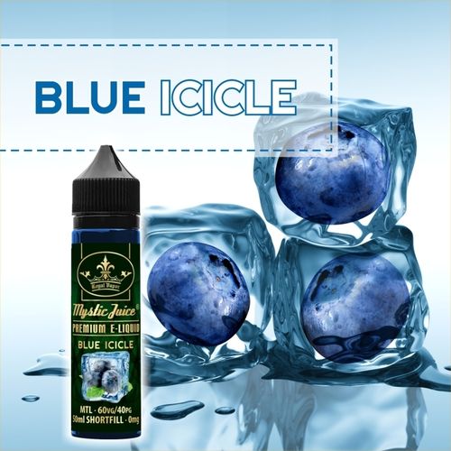 Blue Icicle by Mystic - 50ml Shortfill