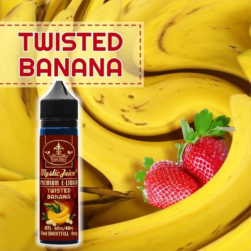 Twisted Banana by Mystic - 50ml Shortfill