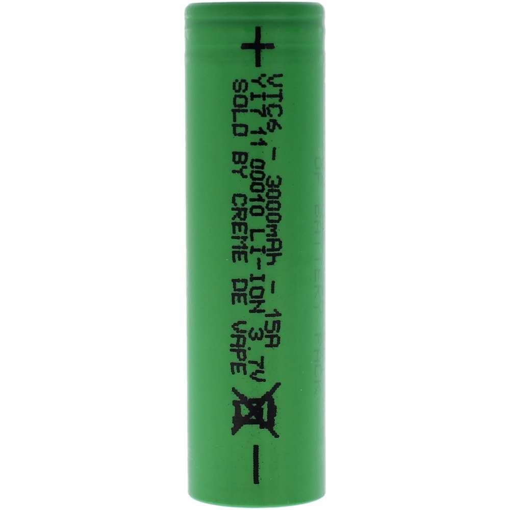 how to dispose of vape batteries uk Molicel 3000mAh 3.6V INR18650-P30B Li-Ion Battery main image 1