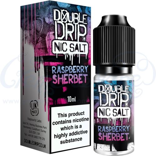 Raspberry Sherbet Nic Salt by Double Drip - 10ml