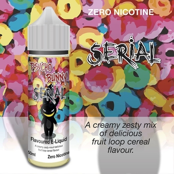 Serial by Psycho Bunny - 50ml Shortfill Serial by Psycho Bunny - 50ml Shortfill