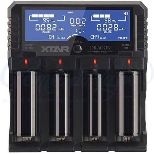 XTAR Dragon VP4 Plus Mains Charger Kit