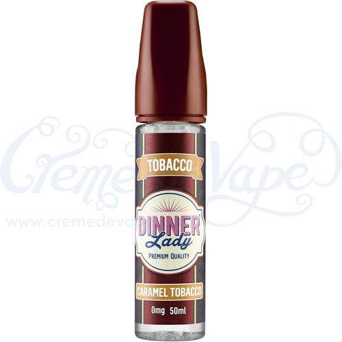 Caramel Tobacco by Dinner Lady - 50ml shortfill