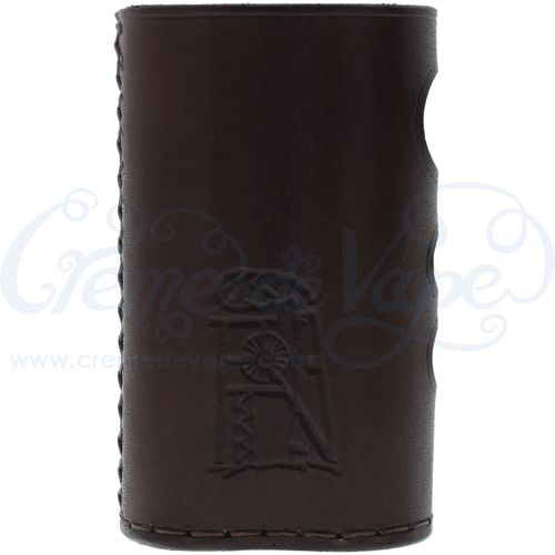 Leather Sleeve for Dani box mini - Brown