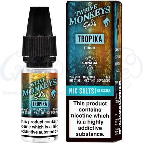 Tropika Nic Salt by Twelve Monkeys - 10ml