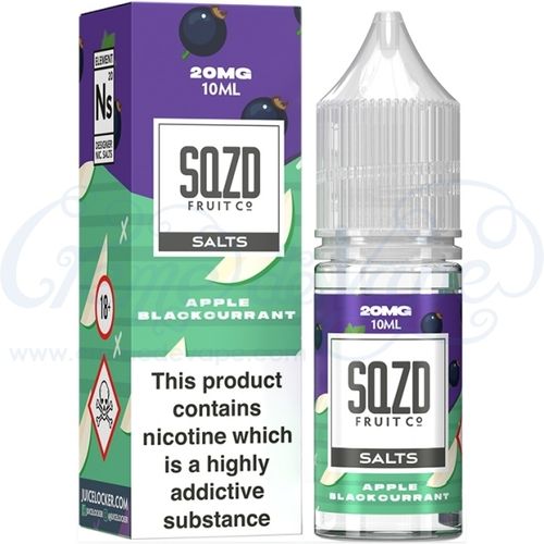 Apple Blackcurrant Nic Salt by SQZD - 10ml