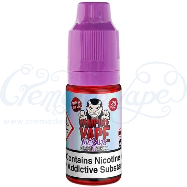 Blood Sukka Nic Salt by Vampire Vape - 10ml
