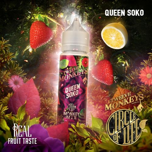 Queen Soko by Twelve Monkeys - 50ml Shortfill