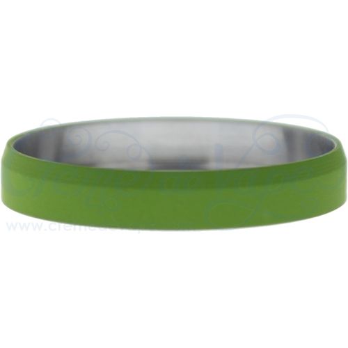 Limelight Cerakote 24-22mm Beauty ring - Green