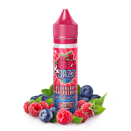 Blue Raspberry by Razz & Jazz - 50ml Shortfill