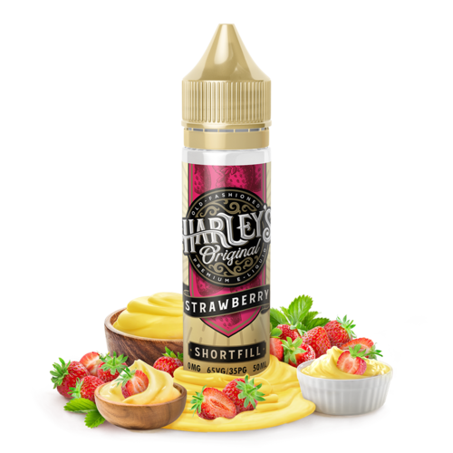 Strawberry Custard by Harleys Original - 50ml Shortfill