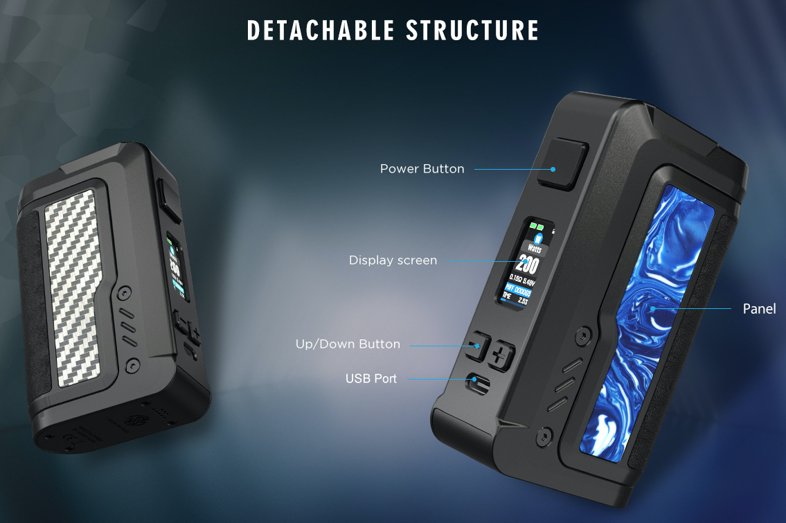 vandy vape gaur-21 Vandy Vape Gaur-21 Box Mod-HEC111407 main image 1