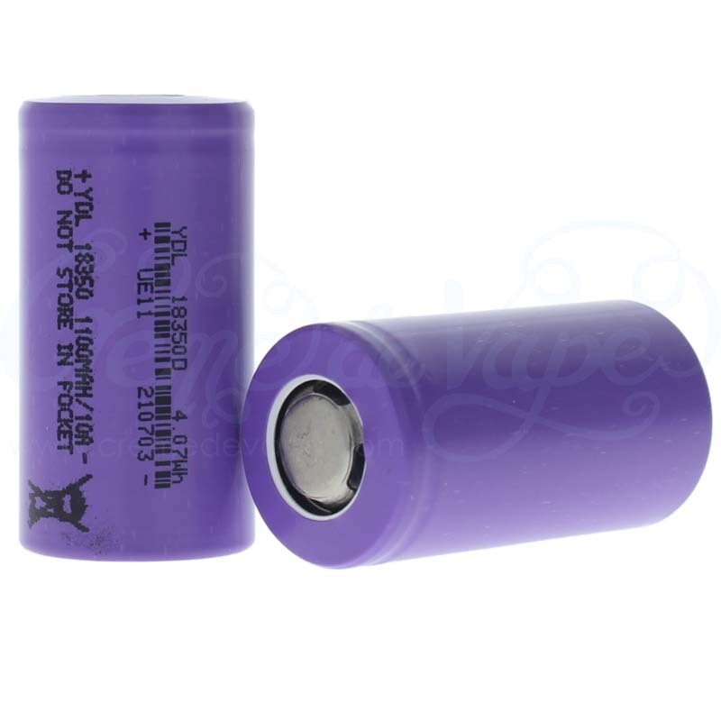 18350 vape battery 350 mAh Automatic 510 Thread Battery For Ceramic Cartridge (White) main image 0