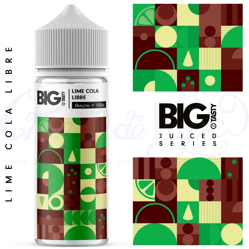 Lime Cola Libre by Big Tasty - 100ml Shortfill