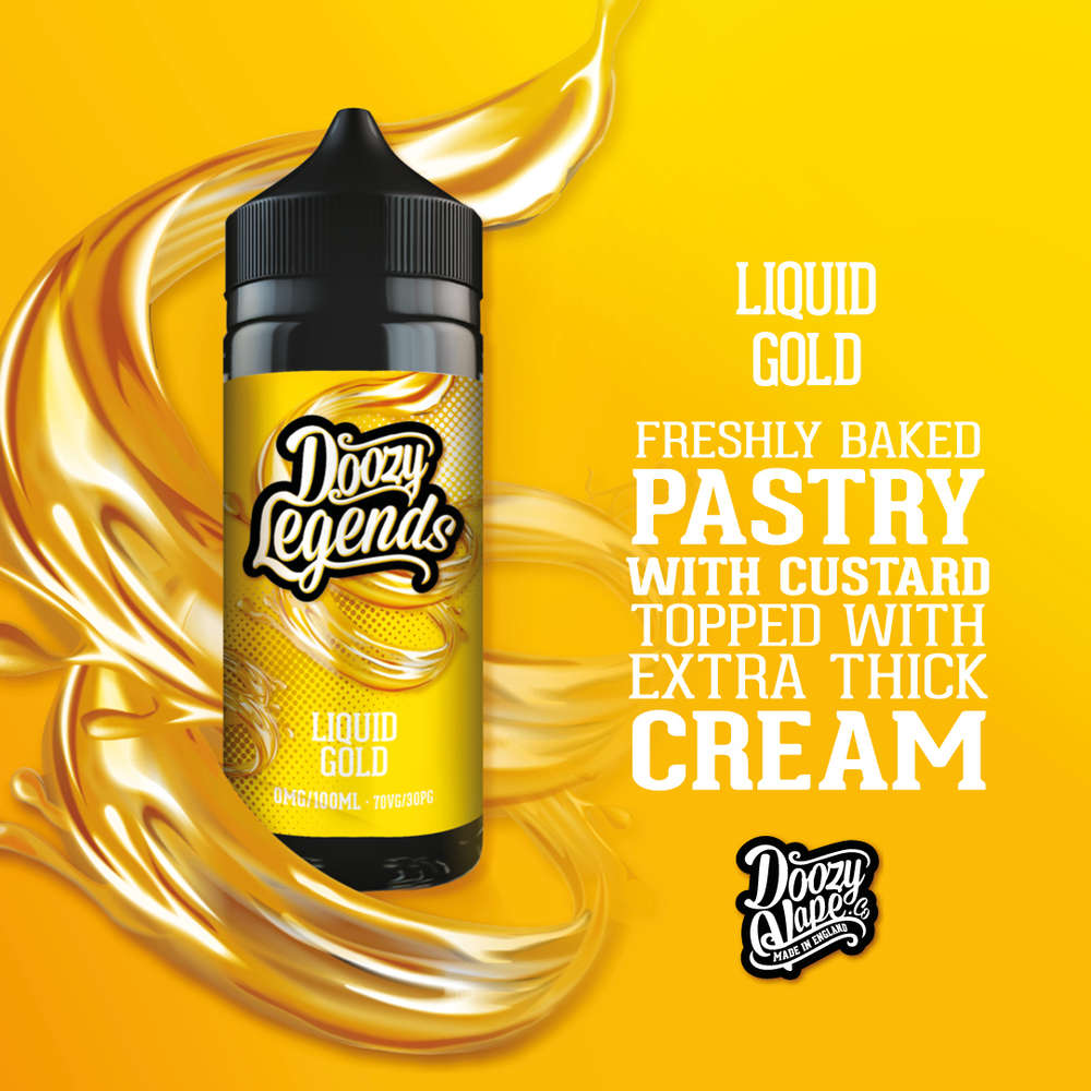 Liquid Gold by Doozy Legends - 100ml Shortfill