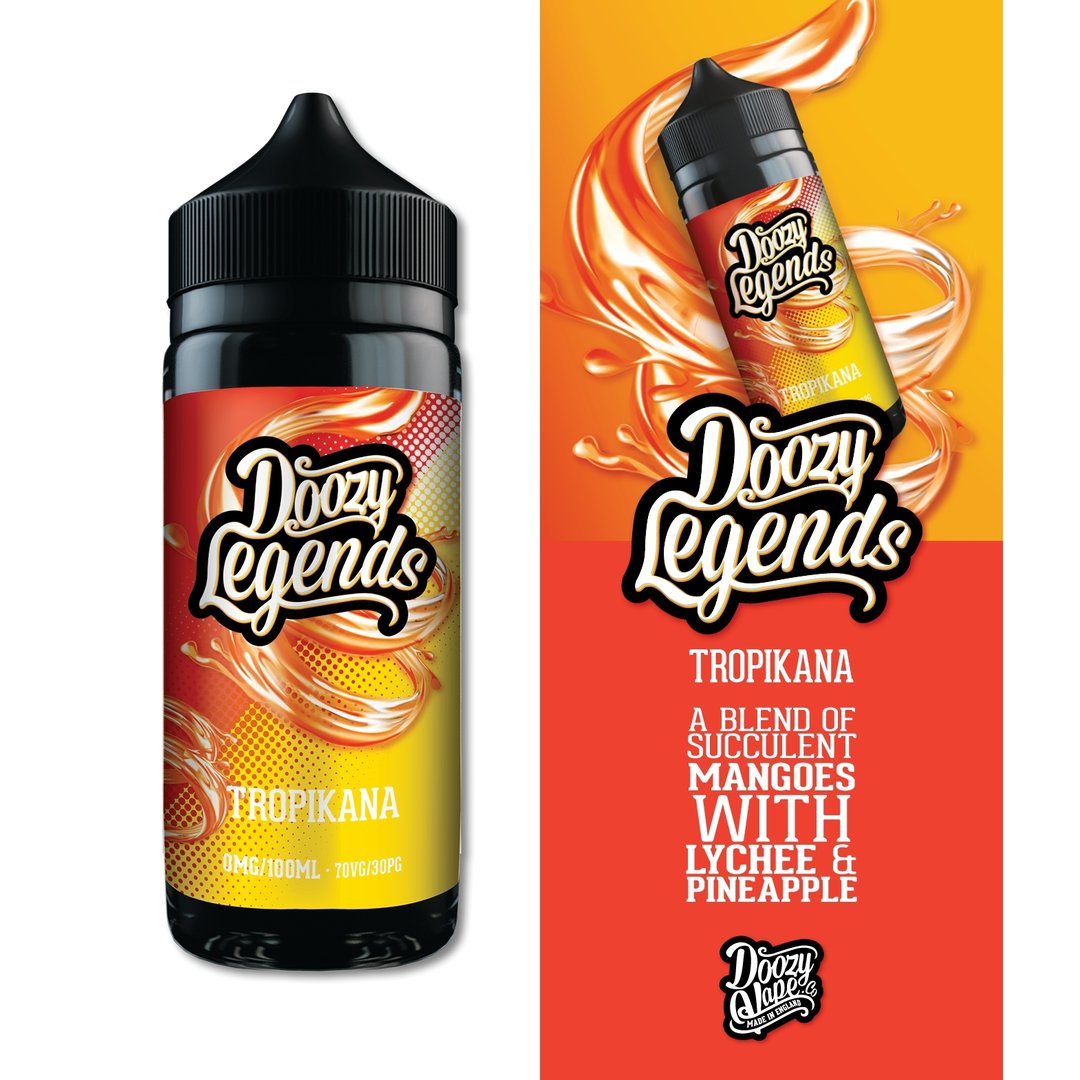 Tropikana by Doozy Legends - 100ml Shortfill - Creme de Vape