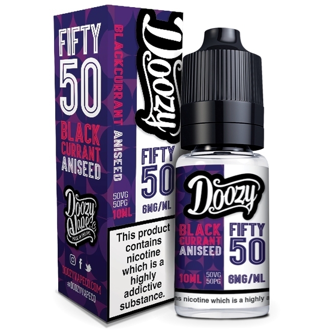 Blackcurrant Aniseed by Doozy - 10ml