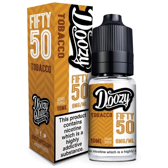 Tobacco Fifty 50 by Doozy - 10ml - Creme de Vape