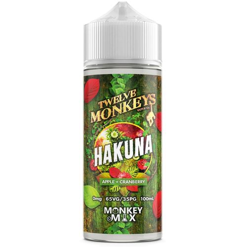 Hakuna by Twelve Monkeys - 100ml Shortfill
