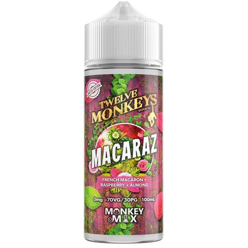 Macaraz by Twelve Monkeys - 100ml Shortfill