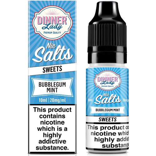 Bubblegum Mint Nic Salt by Dinner Lady