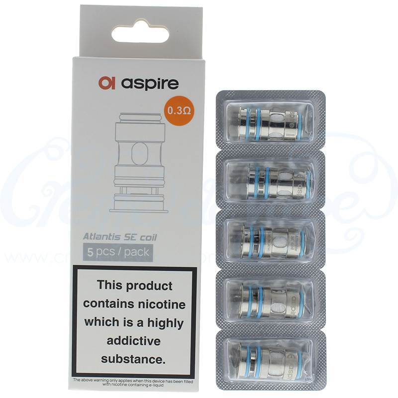 Aspire Atlantis SE Heads - 5pk - Creme de Vape