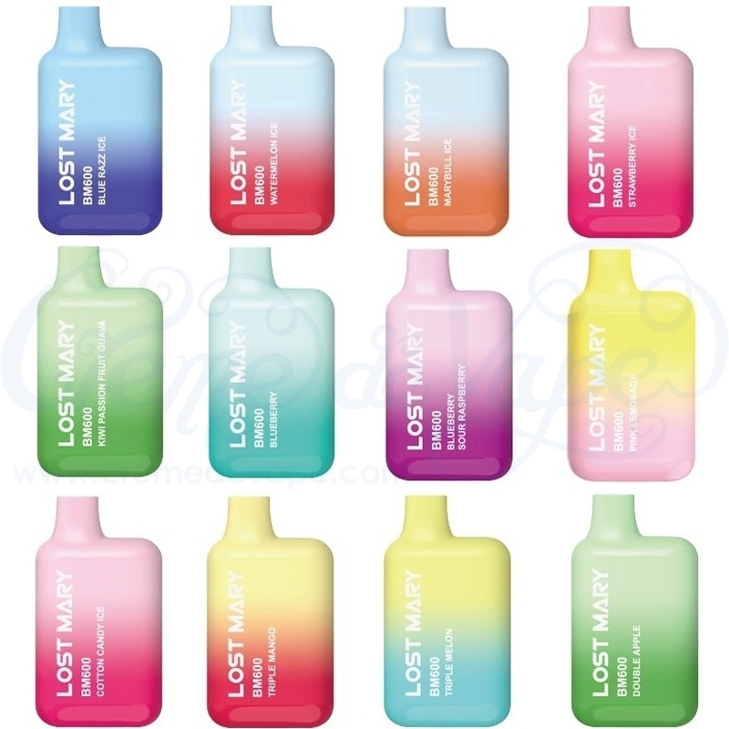 b&m vape juice flavours Lost Mary BM600 Disposable Vape