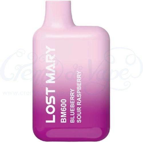 Blueberry Sour Raspberry Lost Mary BM600 Disposable Vape