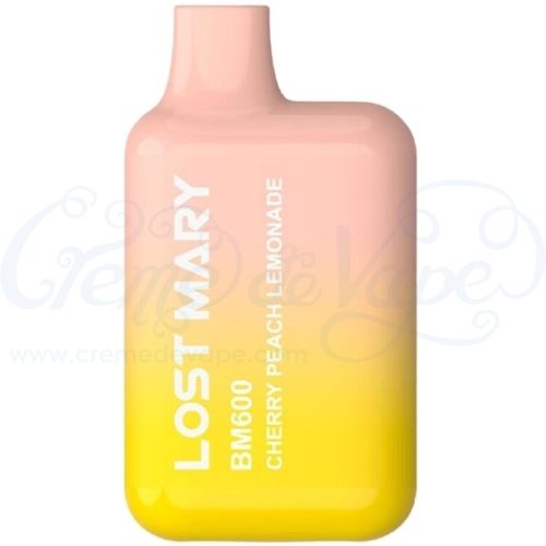 Cherry Peach Lemonade Lost Mary BM600 Disposable Vape