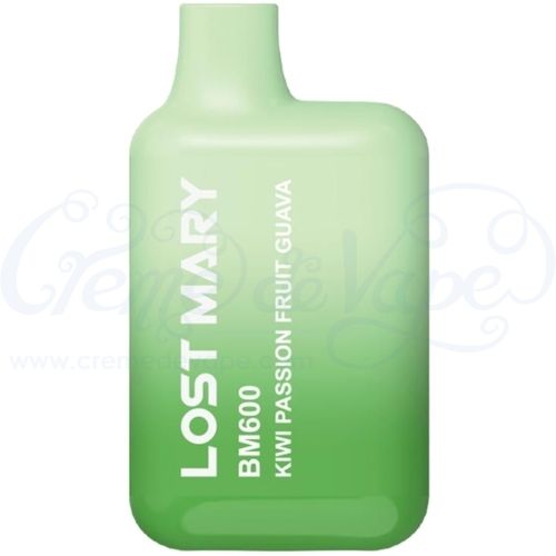 Kiwi Passion Fruit Guava Lost Mary BM600 Disposable Vape