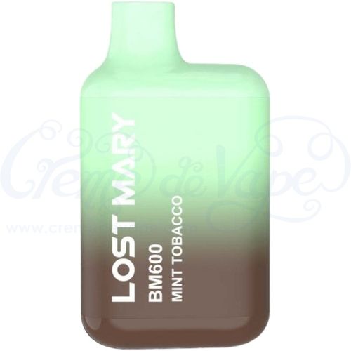 Mint Tobacco Lost Mary BM600 Disposable Vape