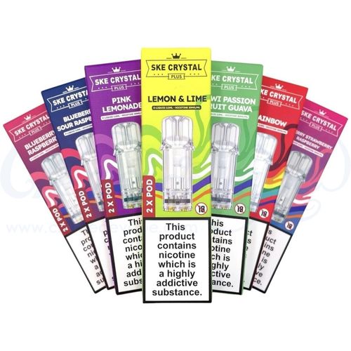 SKE Crystal Plus Pre-filled Pods - 2pk