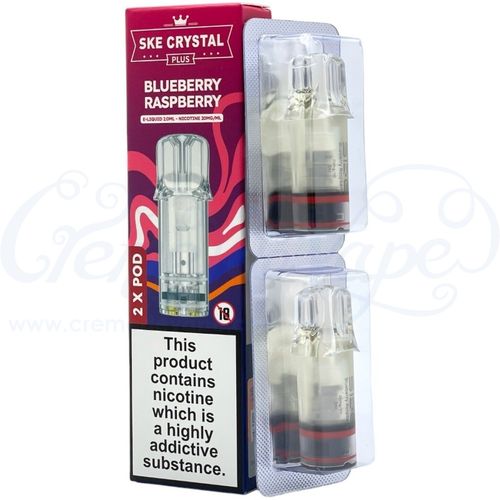 Blueberry Raspberry SKE Crystal Plus Pods