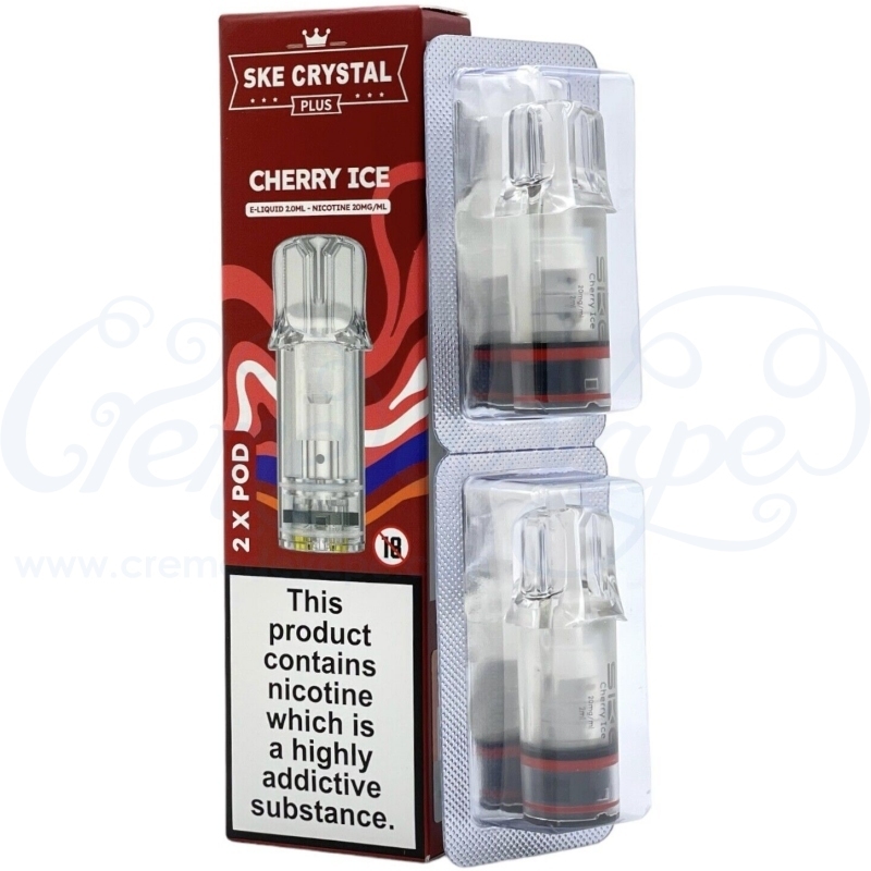 ske crystal plus prefilled vape pods SKE Crystal Plus Grey