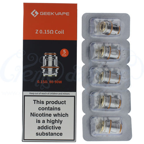Geek Vape Z Series Coils - 5pk - 0.15Ω