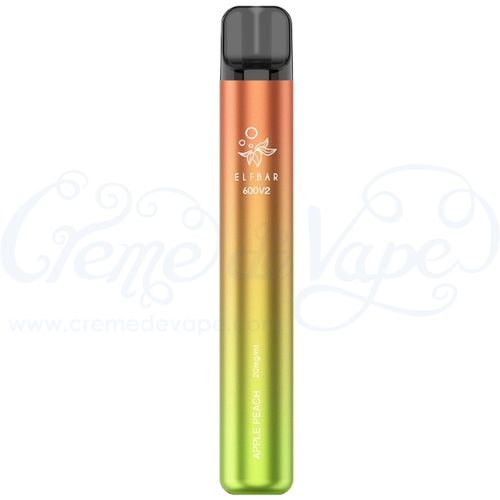 Apple Peach Elf Bar 600 V2 Disposable