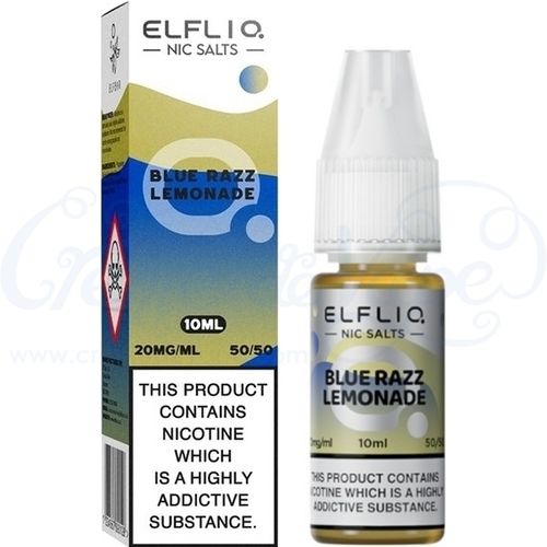 Blue Razz Lemonade ELFLIQ Nic Salts e-liquid by Elfbar