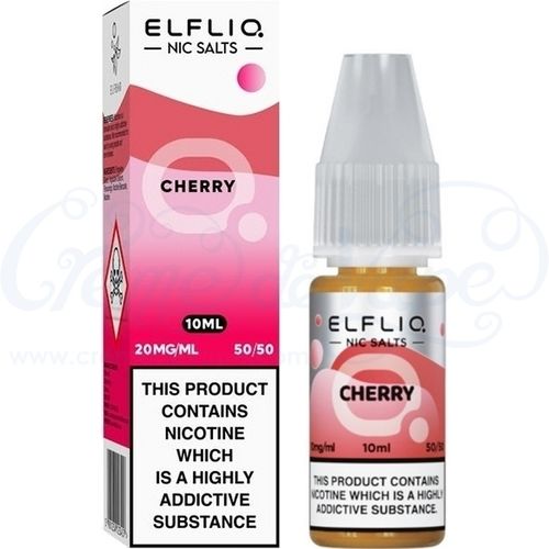 Cherry ELFLIQ Nic Salts e-liquid by Elfbar