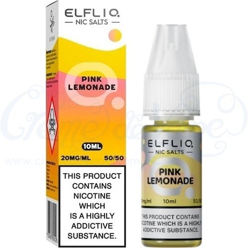 Pink Lemonade ELFLIQ Nic Salts e-liquid by Elfbar