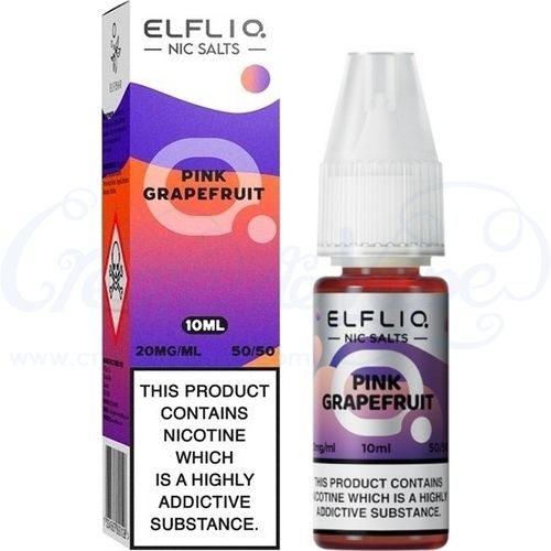 Pink Grapefruit ELFLIQ Nic Salts e-liquid by Elfbar